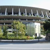 新国立競技場と金のポスト