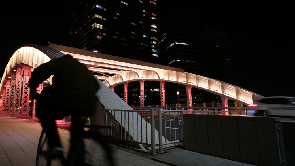 Nakanoshima Night Walkng ＜堂島大橋＞