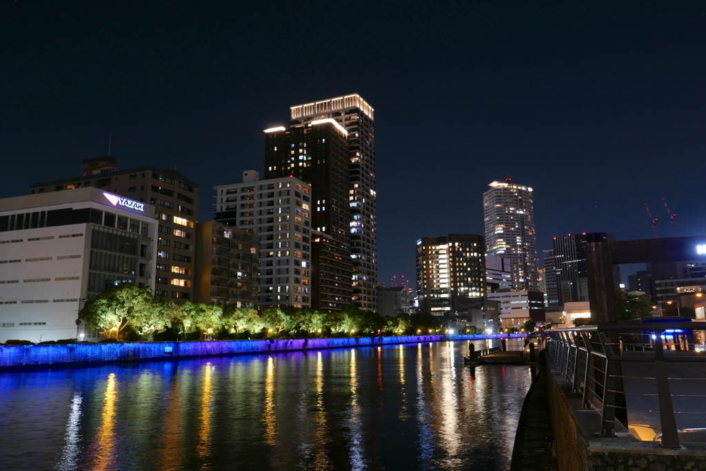 Nakanoshima Night Walkng ＜福島区ほたるまち＞