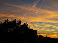 ある日の夕景