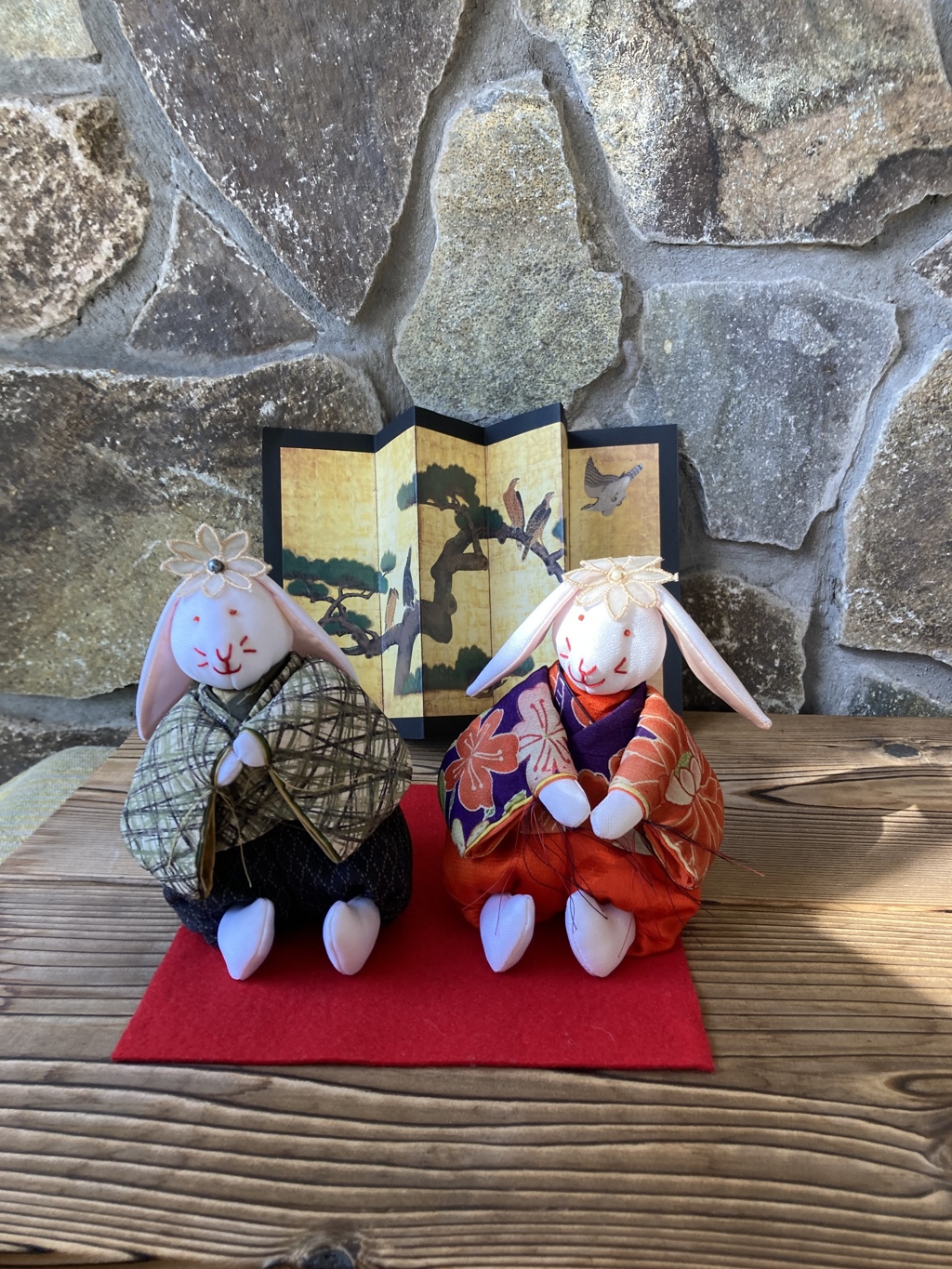 うさぎのお雛様