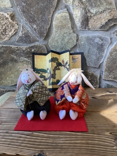 うさぎのお雛様