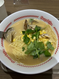 あさりラーメン