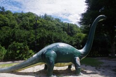 恐竜のいる公園