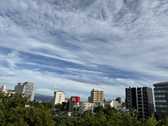 昨日の空