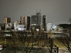 ベランダからの夜景