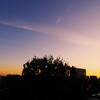 今日の夕空