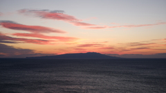 熱川温泉より朝焼け