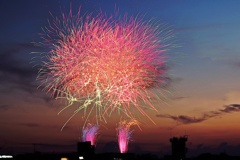 たたら祭り花火