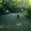 休日の公園にて