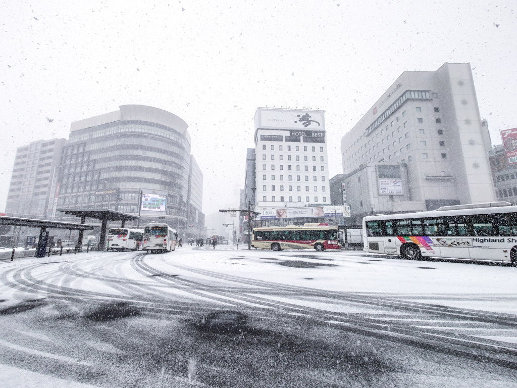 長野駅前ロータリー