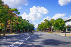 奈良県庁前