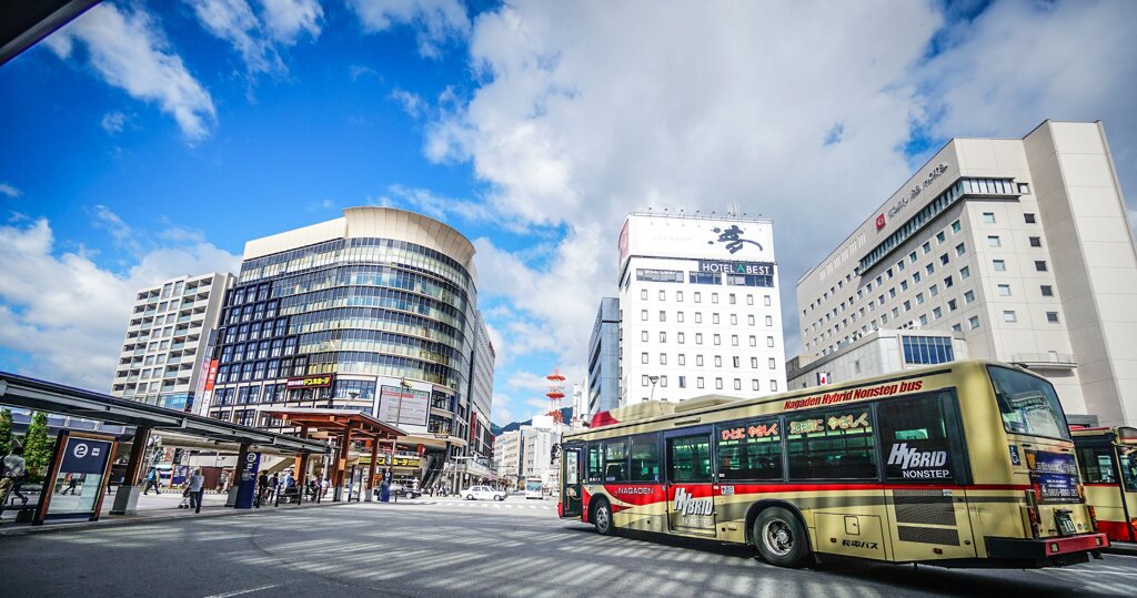 長野駅前ロータリー