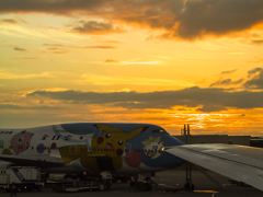 20040517那覇空港で見た夕焼け_0005