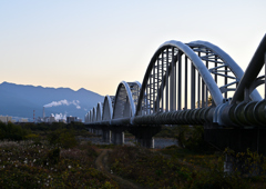 橋のある景色