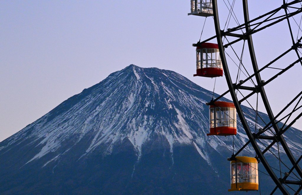 富士山の日の富士
