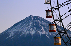 富士山の日の富士