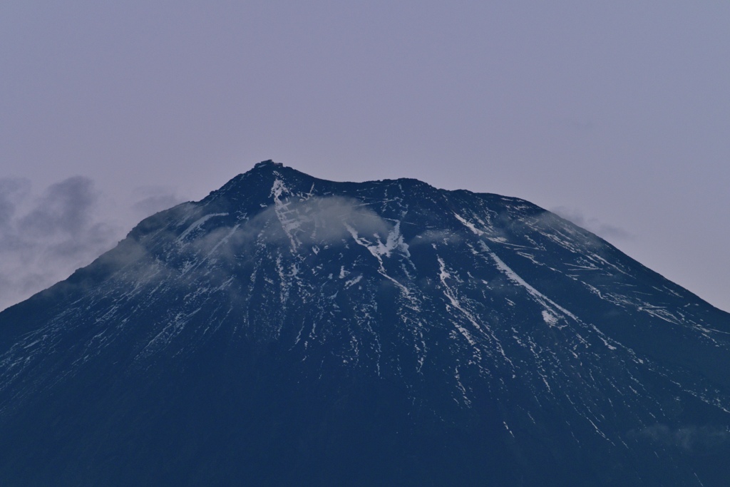 今朝の富士