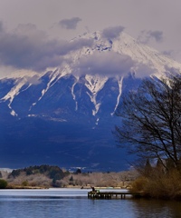 湖の風景