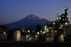 今朝の富士