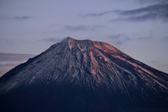 今朝の富士