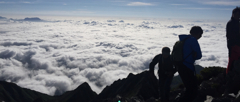 五竜岳山頂より臨む雲海