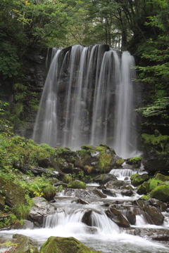唐沢の滝　初秋