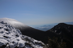 黒斑山より浅間山を望む01