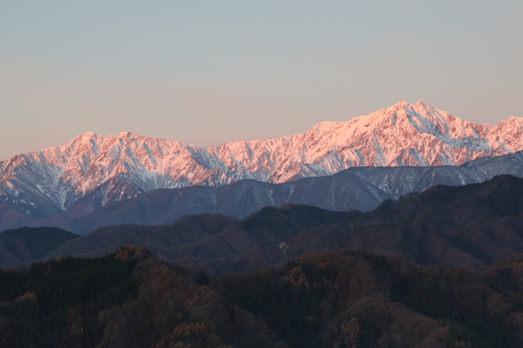 爺ヶ岳〜鹿島槍ヶ岳