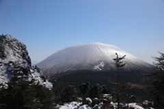黒斑山より浅間山を望む02