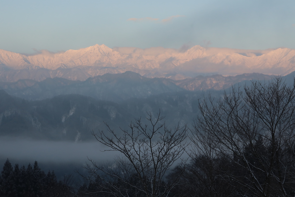 早春の後立山連峰その５