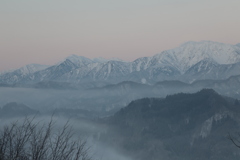 早春の後立山連峰その１
