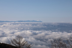 はるかに富士山を望む