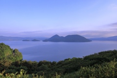 洞爺湖を一望