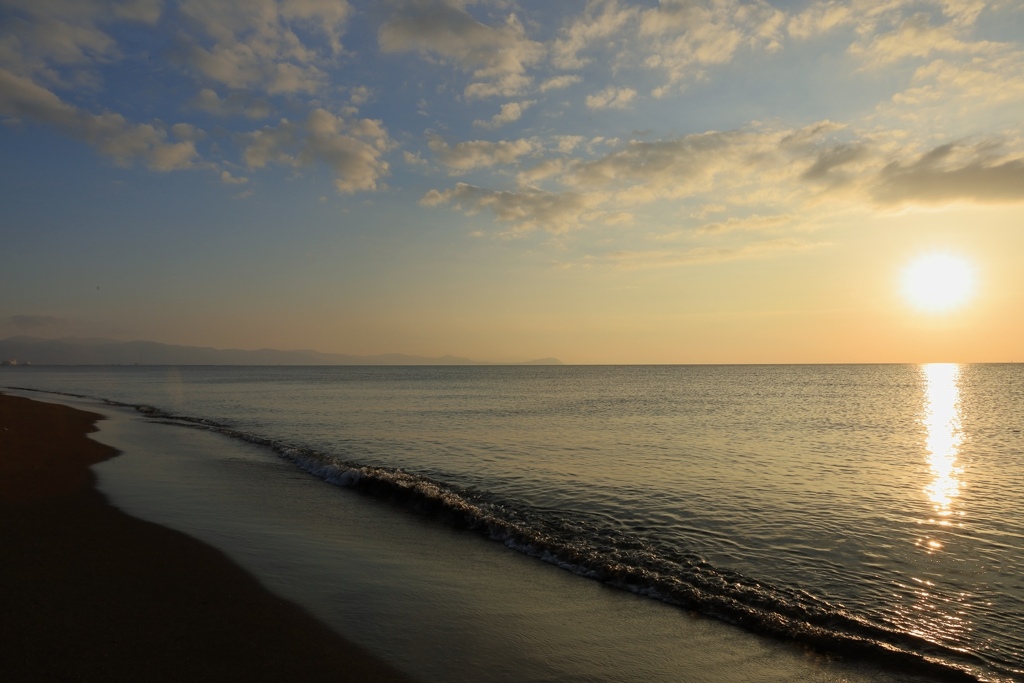 海と黄昏