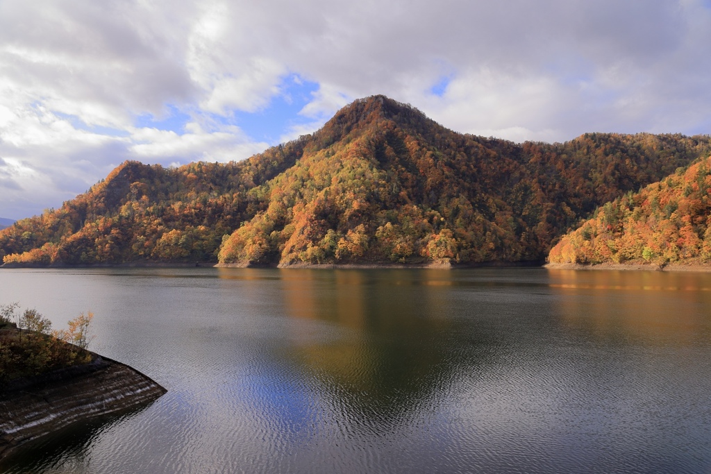 山の紅葉