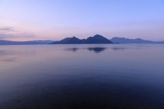洞爺湖の朝