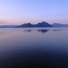 洞爺湖の朝