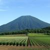 羊蹄山麓の風景