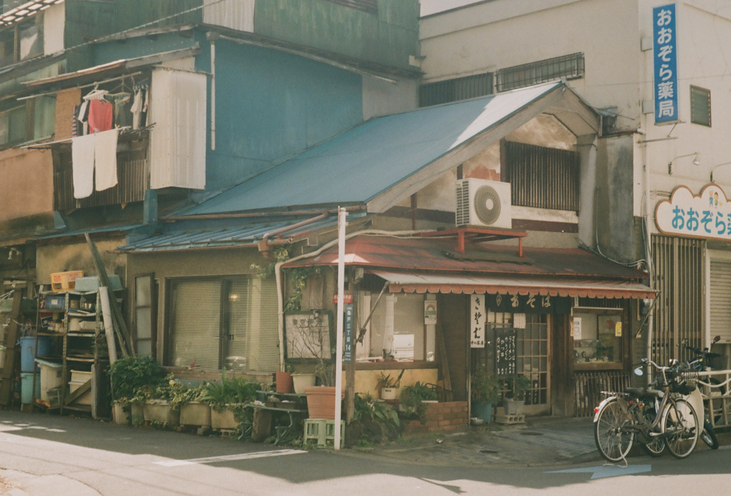 天神裏の蕎麦屋