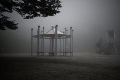 霧の公園