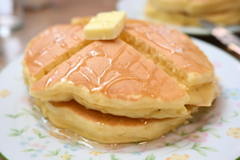 ホットケーキ焼いたよ！