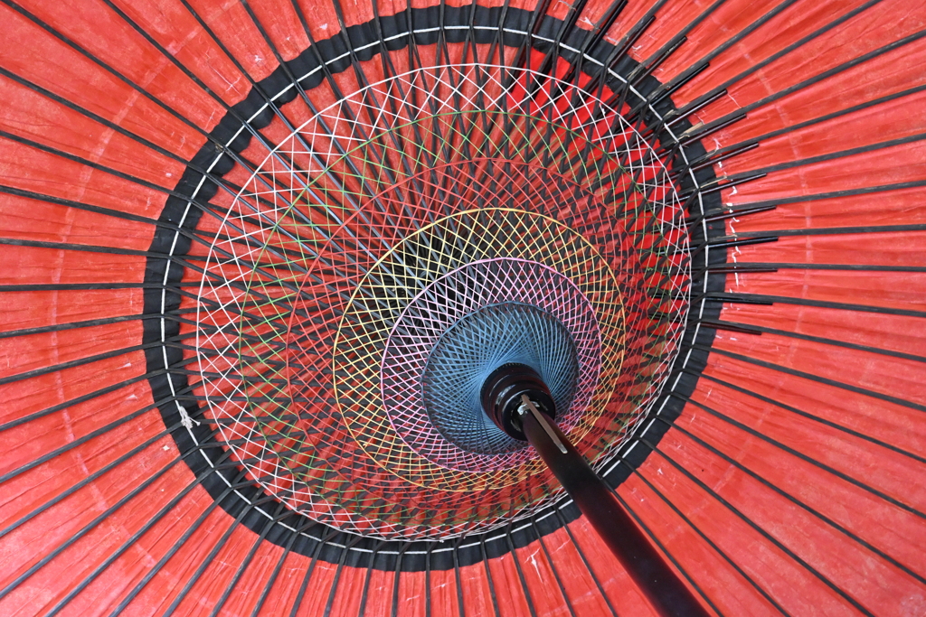 神社の傘