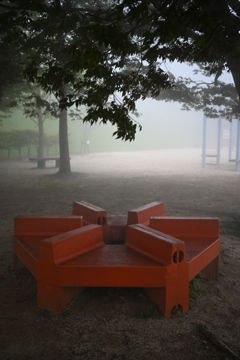 六角ベンチ