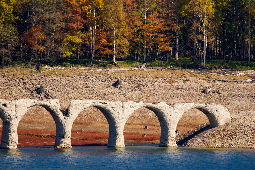 タウシュベツ川橋梁