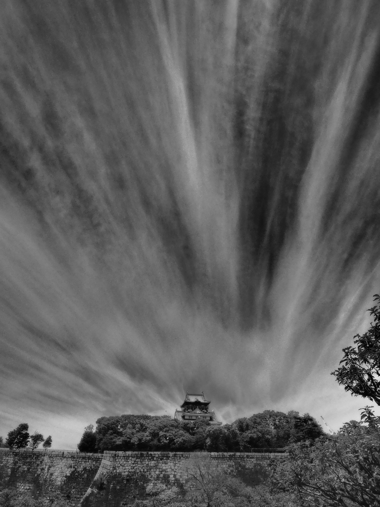 風雲大阪城。