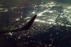 主翼な夜景