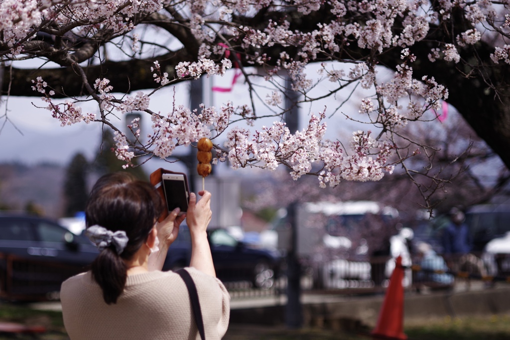 花より団子