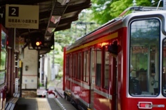 赤の列車