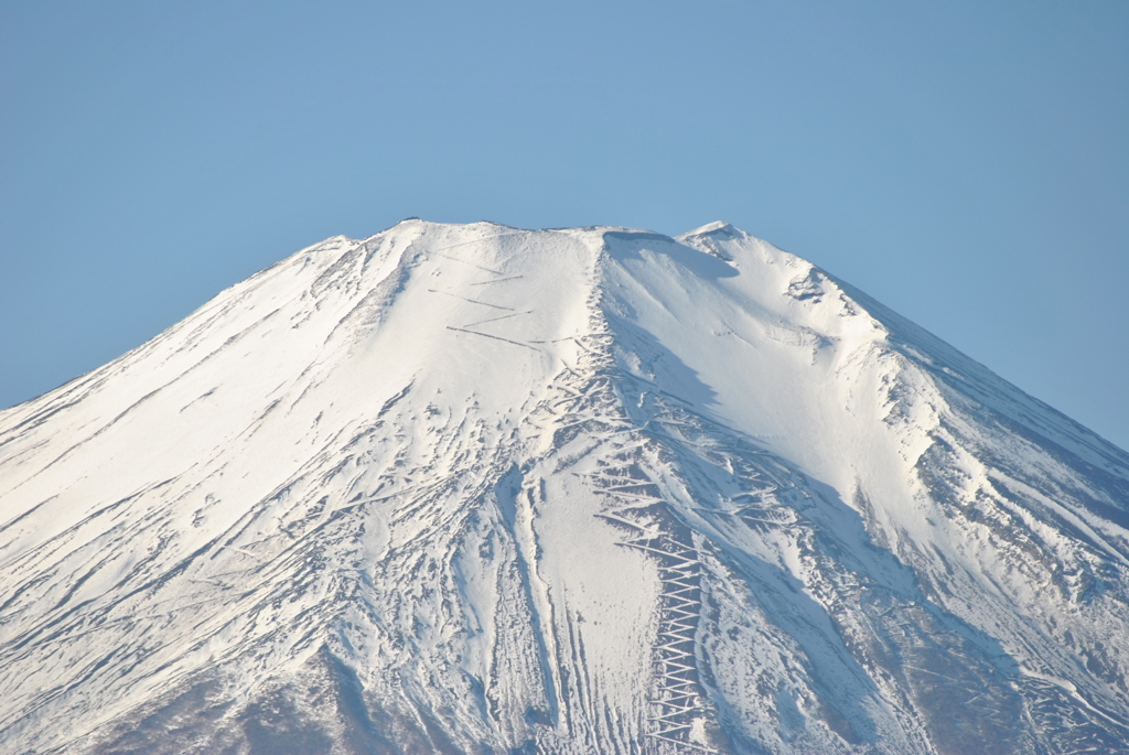 晴天の富嶽